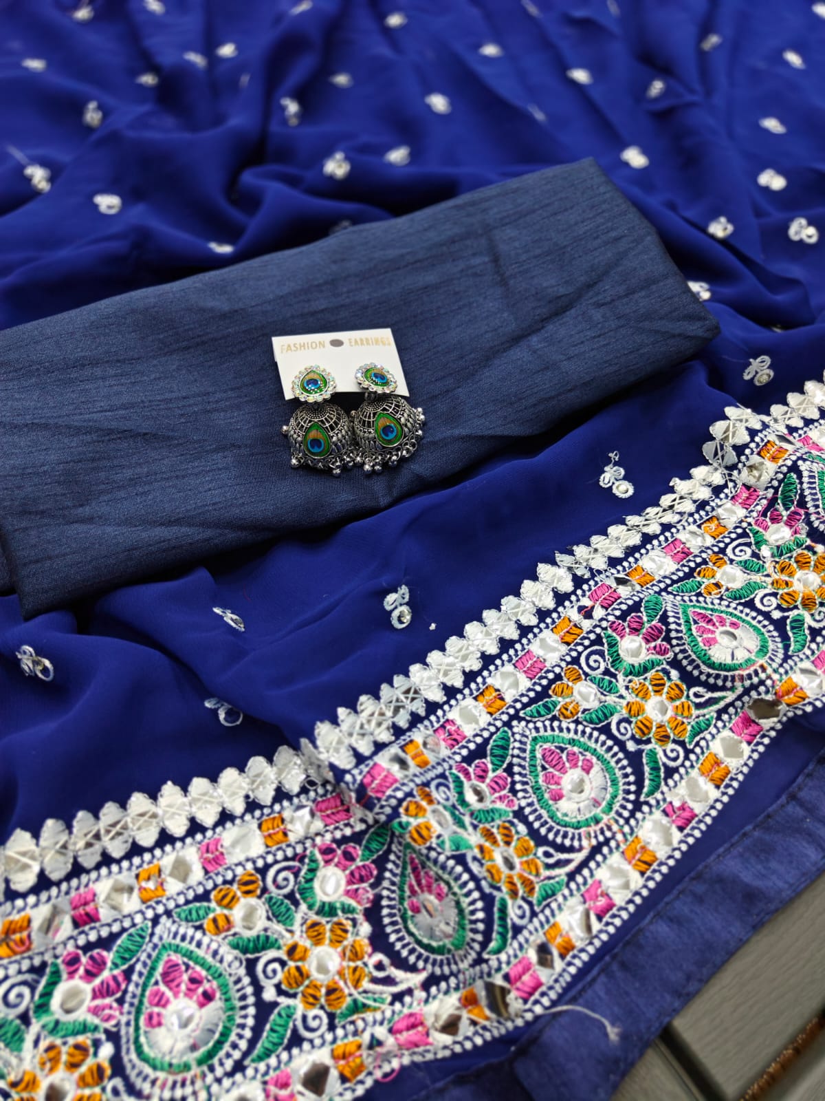 The Modern Charm Of Vintage Georgette Party Wear Sarees Catalog